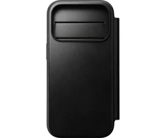 Nomad Modernus odinis folio tipo dėklas, juodas (Horween) - iPhone 18 Pro/17 Pro