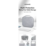 Protective case USAMS JX Series skirtas tablet 12.6″ pilkos spalvos