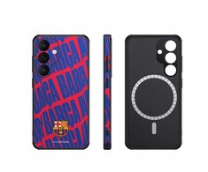 Ocpc „FC Barcelona“ dėklas, skirtas „Samsung Galaxy S24“, magnetinis „MagSafe“ dėklas OCFCBMCS24BC BC
