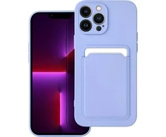 Dėklas Forcell Oem Case for iPhone 13 PRO MAX Card Case violetinė