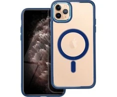 Dėklas Oem Case for iPhone 11 PRO MAX Color Edge Mag Cover compatible with MagSafe mėlynas
