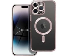 Dėklas Oem Case for iPhone 14 PRO MAX Electro Mag Cover compatible with MagSafe auksinis-rose