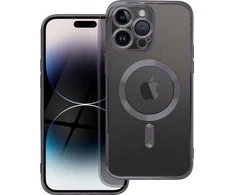 Dėklas Oem Case for iPhone 12 PRO MAX Electro Mag Cover compatible with MagSafe juodas