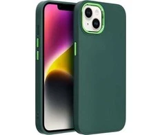 OEM dėklas, skirtas iPhone 12 / 12 PRO Frame žalias