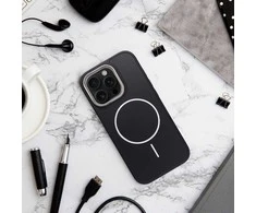 Oem Originalus „iPhone 16 Frame Mag Cover“ dėklas, suderinamas su „MagSafe“ juodas