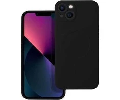 Oem Dėklas Silicone Mag Cover (MagSafe) skirtas iPhone 13 juodas