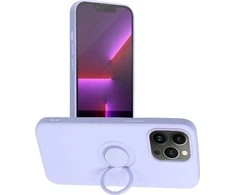 Dėklas telefonui Forcell SILICONE RING - IPHONE 13 PRO