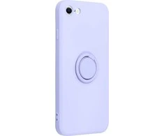 Dėklas Forcell Oem Case for iPhone 7 / 8 / SE 2020 / SE 2022 Silicone Ring violetinė