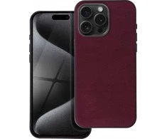 Dėklas Oem Case for iPhone 13 PRO Woven Mag Cover compatible with MagSafe burgundy