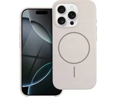 Dėklas Oem Case for iPhone 14 PLUS Glossy Mag Cover compatible with MagSafe baltas
