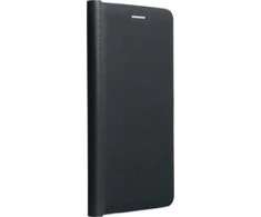Dėklas Oem LUNA Book Carbon skirtas Samsung Galaxy A34 5G juodos spalvos