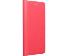 OEM LUNA Book auksinis dėklas Samsung Galaxy A54 5G raudonas
