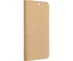 Dėklas Oem LUNA Book Gold skirtas Samsung Galaxy A34 5G aukso spalvos