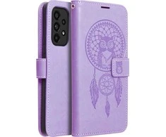Telefono dėklas Oem MEZZO Book skirtas Samsung S20 FE/ S20 FE 5G, violetinės spalvos