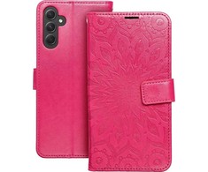 Telefono dėklas Oem MEZZO Book skirtas Samsung A34 5G, rožinės spalvos