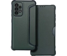 Dėklas Oem RAZOR Book skirtas Samsung Galaxy A33 5G žalios spalvos