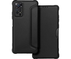 Dėklas Oem RAZOR Book skirtas Xiaomi Redmi Note 11 Pro / 11 Pro 5G juodos spalvos