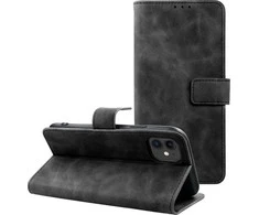 Dėklas Oem Flip case for iPhone 12 / 12 PRO Tender Book juodas