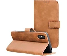 Oem TENDER Book Dėklas skirtas Xiaomi Redmi 9AT / Redmi 9A rudos spalvos