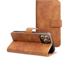 Oem TENDER Book Dėklas skirtas Xiaomi Redmi 12C rudos spalvos