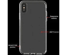 OEM dėklas, skirtas iPhone 12 / 12 PRO, skaidrus, 2 mm dėžutė, skaidri