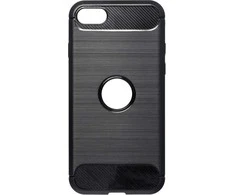 Forcell OEM dėklas, skirtas iPhone SE 2020, anglies pluošto, juodas