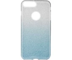 Dėklas Forcell Oem Case for iPhone 7 PLUS / 8 PLUS Shining transparent mėlynas