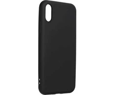 Dėklas Forcell Oem Case for iPhone X Silicone juodas