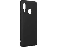 Forcell Oem Silikoninis dėklas skirtas Samsung Galaxy A20E juodos spalvos