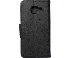 Oem FANCY Book dėklas skirtas Samsung Galaxy Galaxy A3 2016 (A310) juodos spalvos