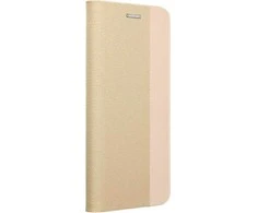 Oem SENSITIVE Book dėklas skirtas Samsung Galaxy A51 aukso spalvos