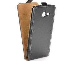 Oem SLIM FLEXI FRESH Flip dėklas skirtas Samsung Galaxy J5 2017 juodos spalvos