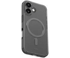 Laut Crystal Fluro dėklas skirtas Apple iPhone 17, Clear Juodas