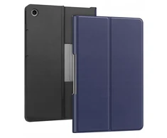 Dėklas planšetiniam kompiuteriui Strado Išmanusis dėklas su dangteliu, skirtas Lenovo Tab Plus TB351FU 11,5'' tamsiai mėlynas