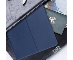 Dėklas planšetiniam kompiuteriui Strado Išmanusis dėklas su dangteliu, skirtas Lenovo Tab Plus TB351FU 11,5'' tamsiai mėlynas