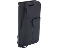 Oem FANCY Book dėklas skirtas Samsung Galaxy A40 juodos spalvos