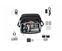 PULUZ DJI Mini / Osmo Pocket carrying case (juodas)