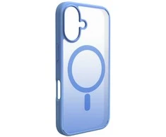„Puro“ gradientinis TPU dėklas, suderinamas su „MagSafe“, skirtas „iPhone 17“ - Mėlyna