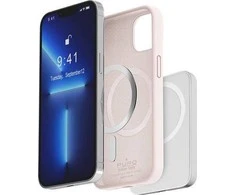 PURO ICON MAG MagSafe dėklas skirtas Apple iPhone 14 Plus, rožinis