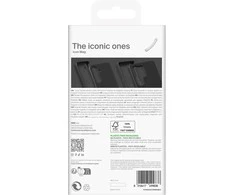 Puro Icon Mag Silicone with MagSafe Samsung Galaxy S25 – dėklas telefonui juodos spalvos
