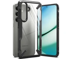 Ringke Fusion X Samsung Galaxy S25 Plus – dėklas telefonui juodos spalvos