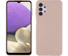 Dėklas Mercury Soft Samsung A32 5G A326rožinės spalvos