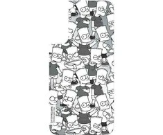 Dėklas Panel Samsung GP-TOU021HOUJW do etuiFrame Cover do Galaxy S22 Simpsons balta/baltas