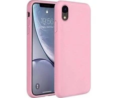Marka Niezdefiniowana Rožinė DĖKLAS SILICONE CASE IPHONE XS MAX Rožinis