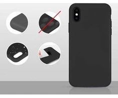 dėklas silikoninis XIAOMI REDMI 8A juodos spalvos