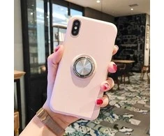 Dėklas Siliconering SILICONE RING IPHONE 12 PRO MAX LIGHT Rožinis