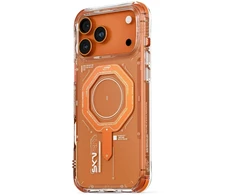 Skinarma Magma Dėklas Apple iPhone 17 Pro Magnetic Charging Oranžinis