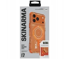 Skinarma Magma Dėklas Apple iPhone 17 Pro Max Magnetic Charging Oranžinis