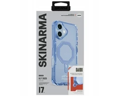 Skinarma Saido Dėklas Apple iPhone 17 Magnetic Charging Mėlyna