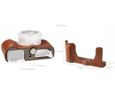 Dėklas SmallRig Leather Half Case for Panasonic LUMIX L10 Brown (5699)